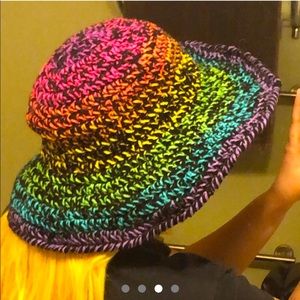 Handmade crochet sunhat